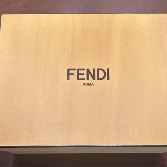 Fendi Accessories - Fendi yellow Storage Box